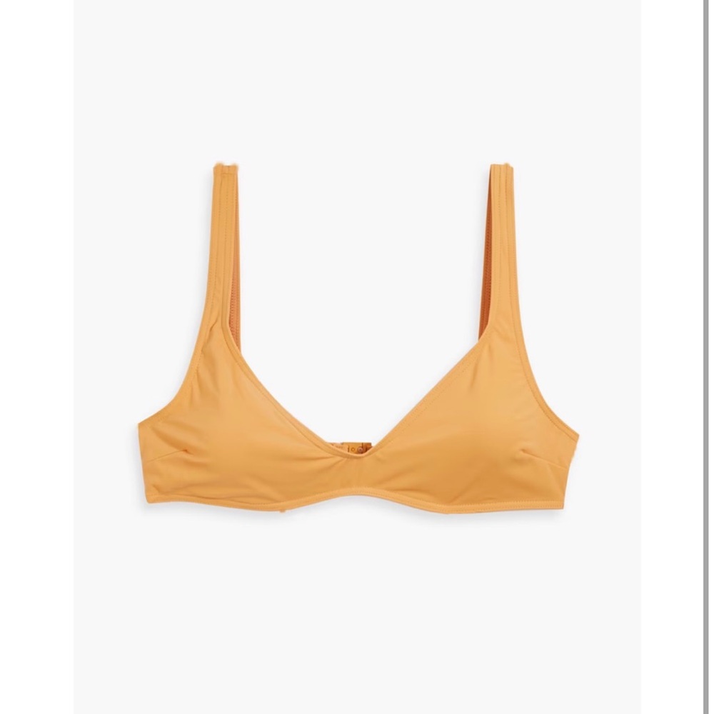 Zimmermann Yellow Bikini Top NWT